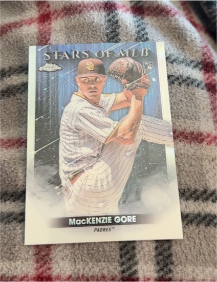 2022 Topps Update #SMLBC-90 MacKenzie Gore Stars of MLB Chrome — front
