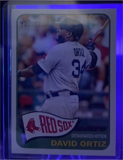 2013 Topps Update #US177 David Ortiz — front