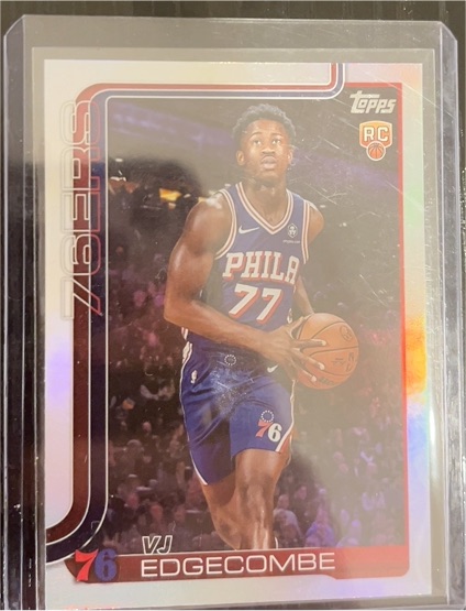 2025-26 Topps #203 VJ Edgecombe — front