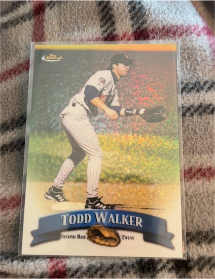 1998 Topps Finest #127 Todd Walker — front