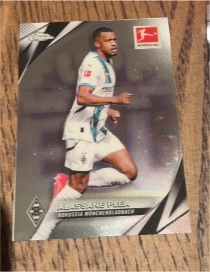 2024 Topps Chrome Bundesliga #76 Alassane Plea — front