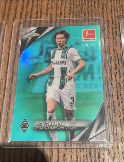 2024-25 Topps Chrome Bundesliga #74 Ko Itakura — front