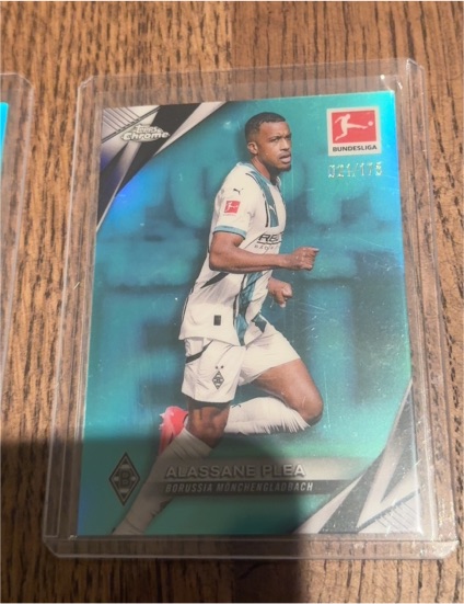2024-25 Topps Chrome Bundesliga #76 Alassane Plea — front
