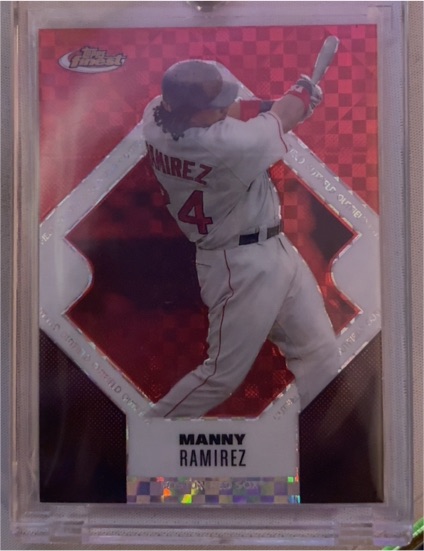 2006 Topps Finest #5 Manny Ramirez — front