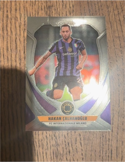 2025 Panini Prizm FIFA Club World Cup #89 Hakan Calhanoglu — front