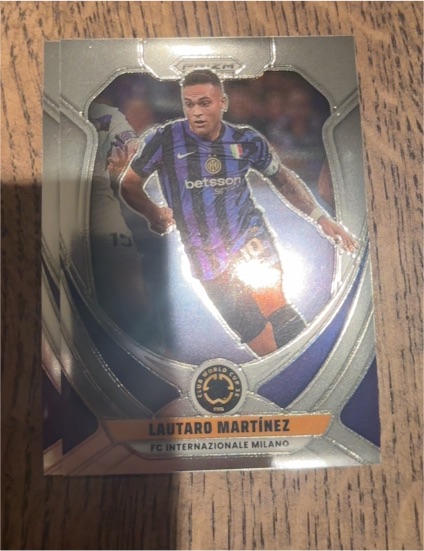 2025 Panini Prizm Club World Cup #91 Lautaro Martínez — front