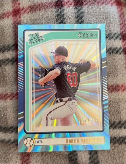 2024 Donruss Rated Prospect Liberty #190 Owen Murphy — front