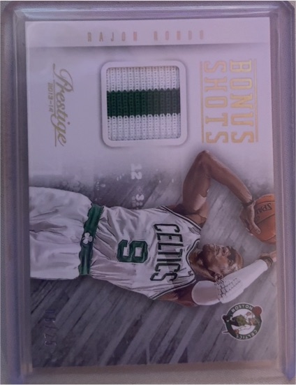 2013-14 Panini Prestige #12 Rajon Rondo Bonus Shots — front