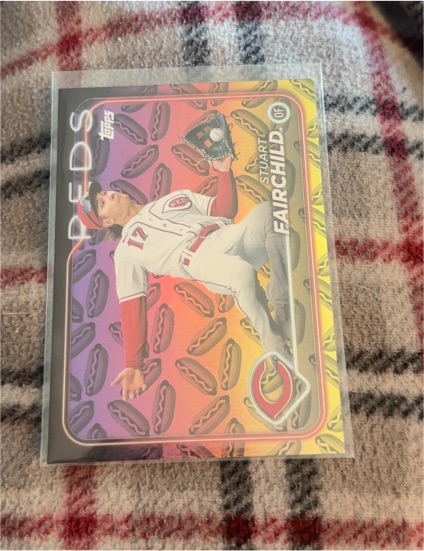 2024 Topps Holiday #OF Stuart Fairchild — front