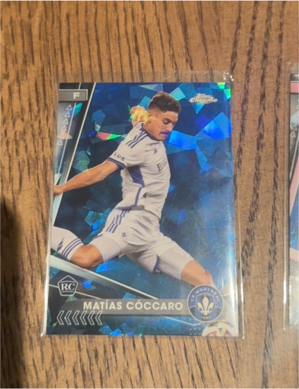 2024 Topps Chrome MLS #192 Matías Cóccaro — front