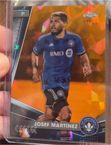 2024 Topps Chrome MLS #63 Josef Martínez — front