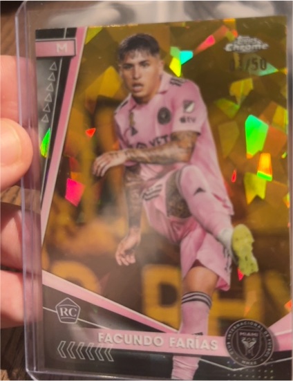 2024 Topps Chrome MLS #75 Facundo Farías — front