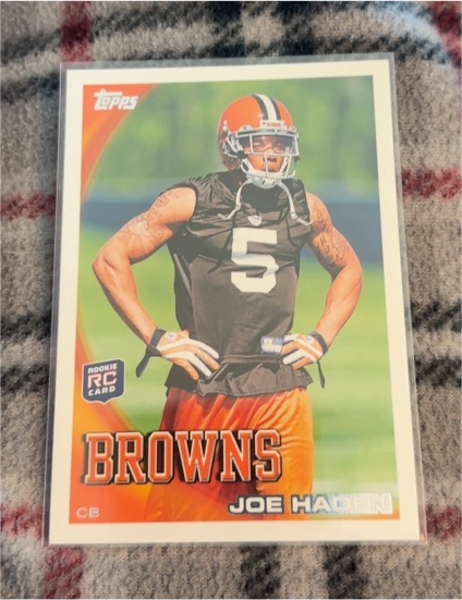 2010 Topps #169 Joe Haden — front
