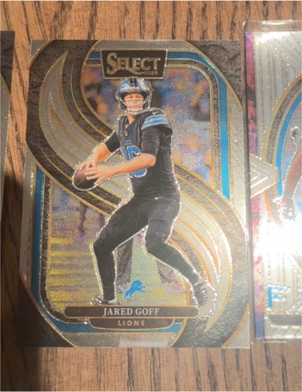 2024 Panini Select Premier Level #123 Jared Goff — front