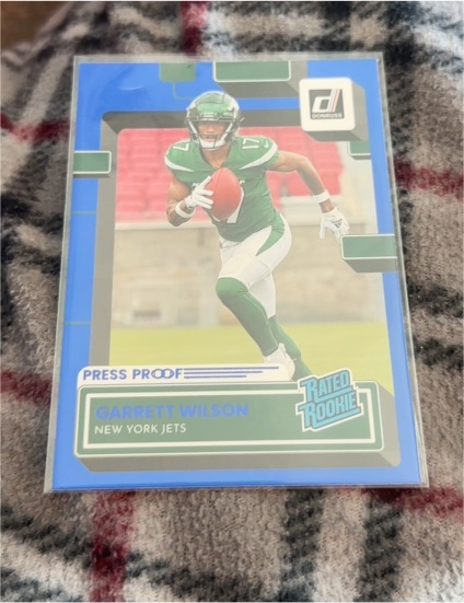 2022 Panini Donruss #306 Garrett Wilson — front