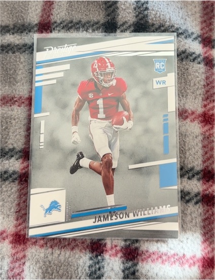 2022 Panini Prestige #307 Jameson Williams — front