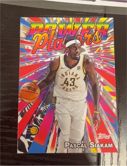 2025-26 Topps Basketball #PP-3 Pascal Siakam Power Players — front