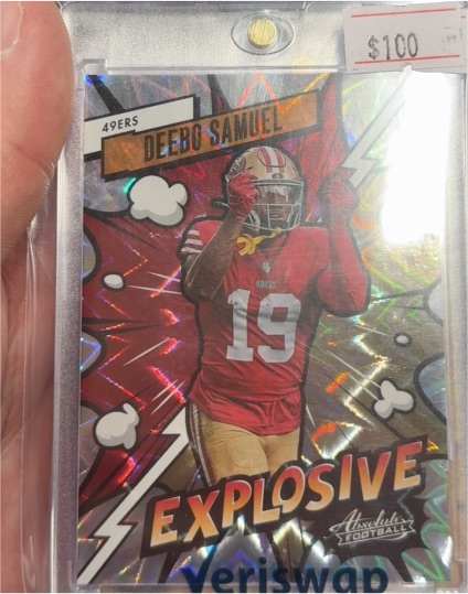 2023 Panini Absolute Explosive #31 Deebo Samuel — front