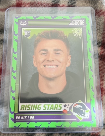 2024 Panini Score-A-Treat #4 Bo Nix — front