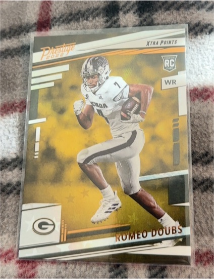 2022 Panini Prestige #329 Romeo Doubs Rookie — front