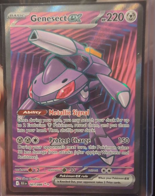 2025 Pokémon Scarlet & Violet #161 Genesect ex — front