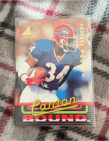1994 Pinnacle Canton Bound #10 Thurman Thomas — front