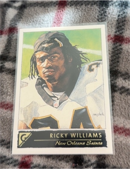 2001 Topps Gallery #48 Ricky Williams — front
