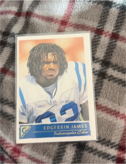 2001 Topps Gallery #35 Edgerrin James — front