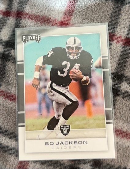2017 Panini Playoff #185 Bo Jackson — front