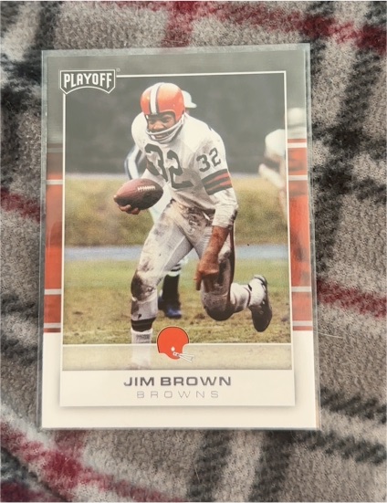 2017 Panini Playoff #118 Jim Brown — front