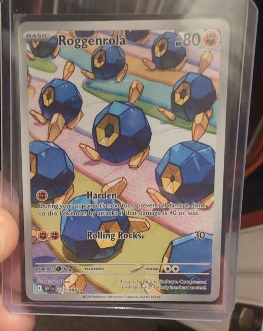 2025 Pokémon TCG SV: White Flare #127 Roggenrola — front