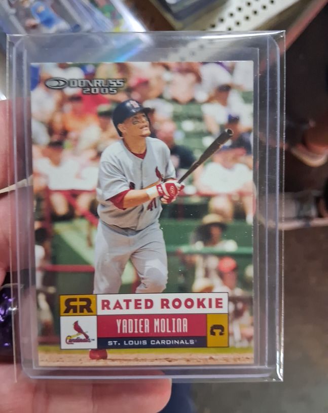 2005 Donruss #54 Yadier Molina — front