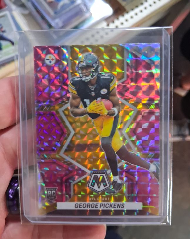 2022 Panini Mosaic NFL Debut #George Pickens — front