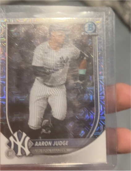 2025 Bowman Chrome #99 Aaron Judge — front