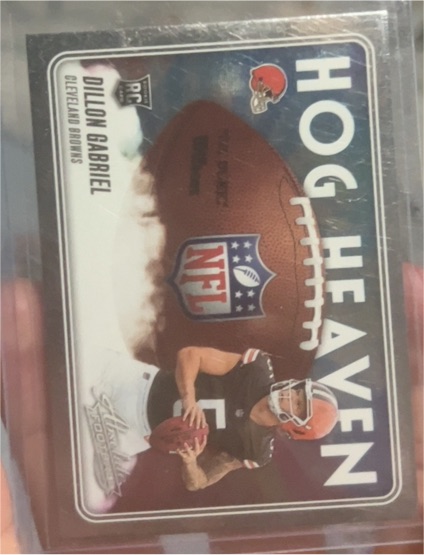2025 Panini Absolute Hog Heaven #HH-DGL Dillon Gabriel — front