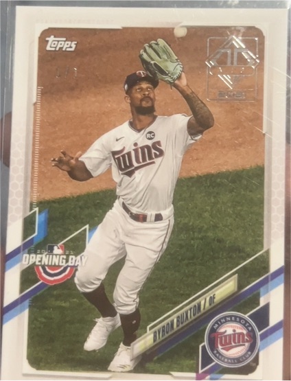 2021 Topps Opening Day #97 Byron Buxton — front