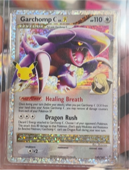 2021 Pokémon Celebrations: Classic Collection #145 Garchomp C LV.X — front