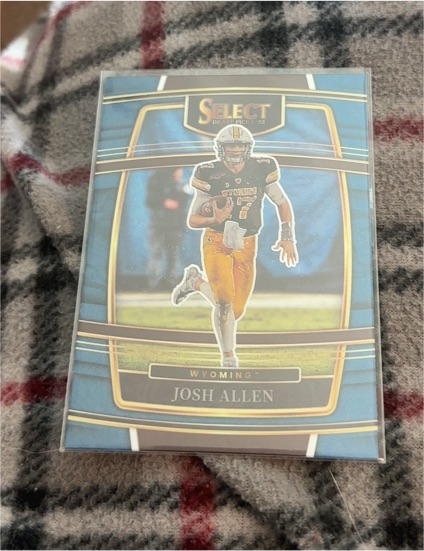 2022 Panini Select Draft Picks #100 Josh Allen — front