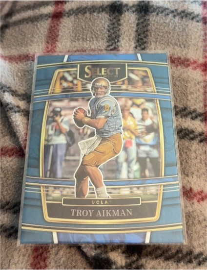 2022 Panini Select Draft Picks #55 Troy Aikman UCLA Bruins — front
