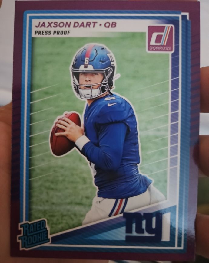 2025 Donruss #400 Jaxson Dart — front