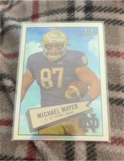 2022 Bowman Chrome University 1952 #52BF-30 Michael Mayer — front