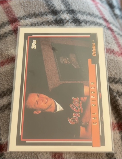1992 Topps #40 Cal Ripken Jr. — front