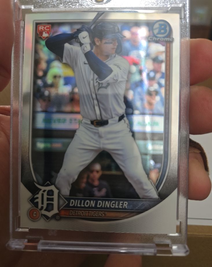 2025 Bowman Chrome #41 Dillon Dingler — front