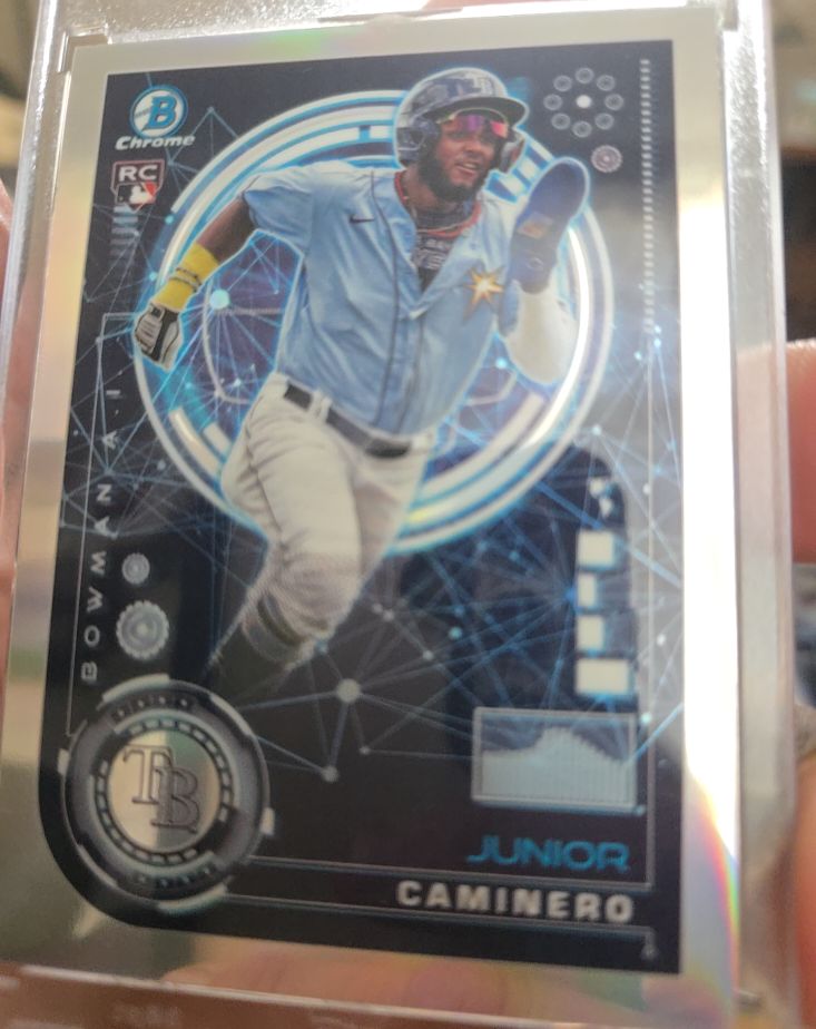 2024 Bowman Chrome #BAI-20 Junior Caminero — front