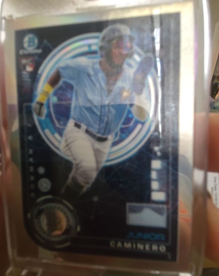 2024 Bowman Chrome Bowman AI #BAI-20 Junior Caminero — front