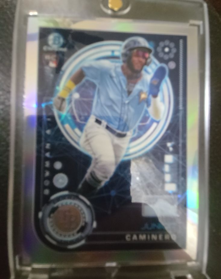 2024 Bowman AI #BAI-20 Junior Caminero — front
