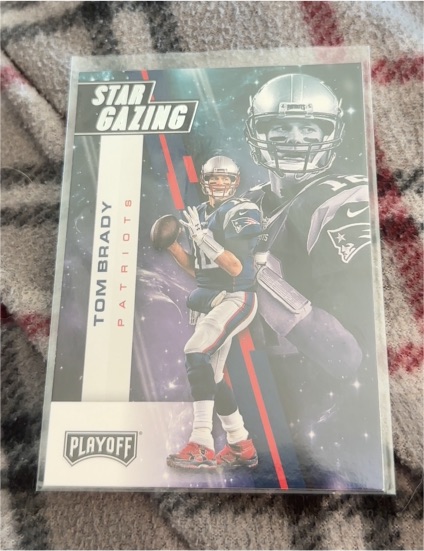 2017 Panini Playoff #3 Tom Brady Star Gazing — front