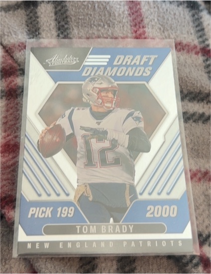 2022 Panini Absolute #DD-3 Tom Brady Draft Diamonds — front