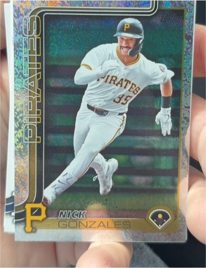 2025 Topps Series 2 #542 Nick Gonzales — front