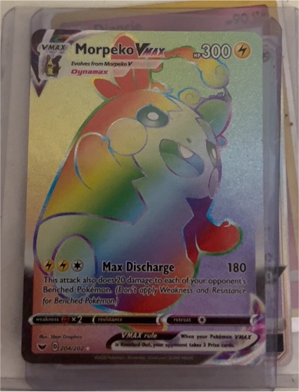 2020 Pokémon Sword & Shield #204 Morpeko VMAX — front